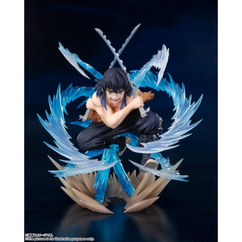 [ Instock 1st hand ] Bandai Figuarts Zero " Kimetsu No Yaiba : Demon Slayer " - Inosuke Hashibira ( 