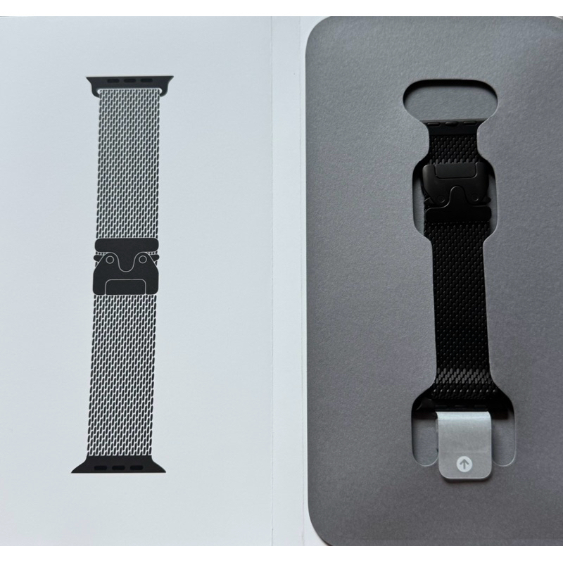 Black Titanium Milanese Loop 49MM | S