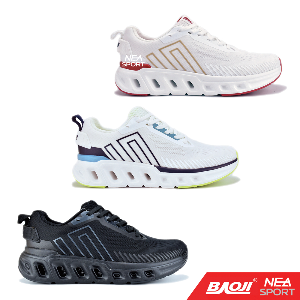 Baoji 906 Flash Walking รองเท้าผ้าใบ ผู้ชาย บาโอจิ แท้