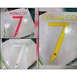 ชื่อเบอร์ ทรานเฟอร์ RONALDO 7 MANU Home Away  AWAY 3RD 2016-…