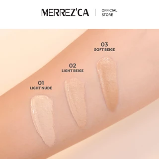 ( 1&3 ซอง ) Merrezca Silky Blur Liquid Concealer -sachet คอนซีลเลอร์งานผิว ใต้ตาแบบไหนก็กลบมิด