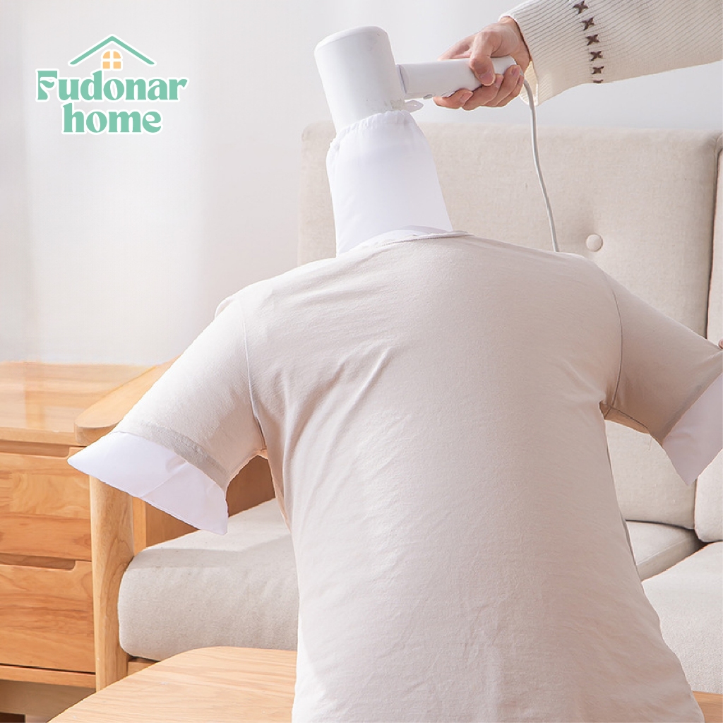 Fudonar ถุงช่วยรีดผ้า ถุงช่วยรีดผ้าลมร้อน ถุงช่วยรีดผ้าแบบพกพา ใช้กับไดร์เป่าผมใช้ลมร้อน (พร้อมส่ง)