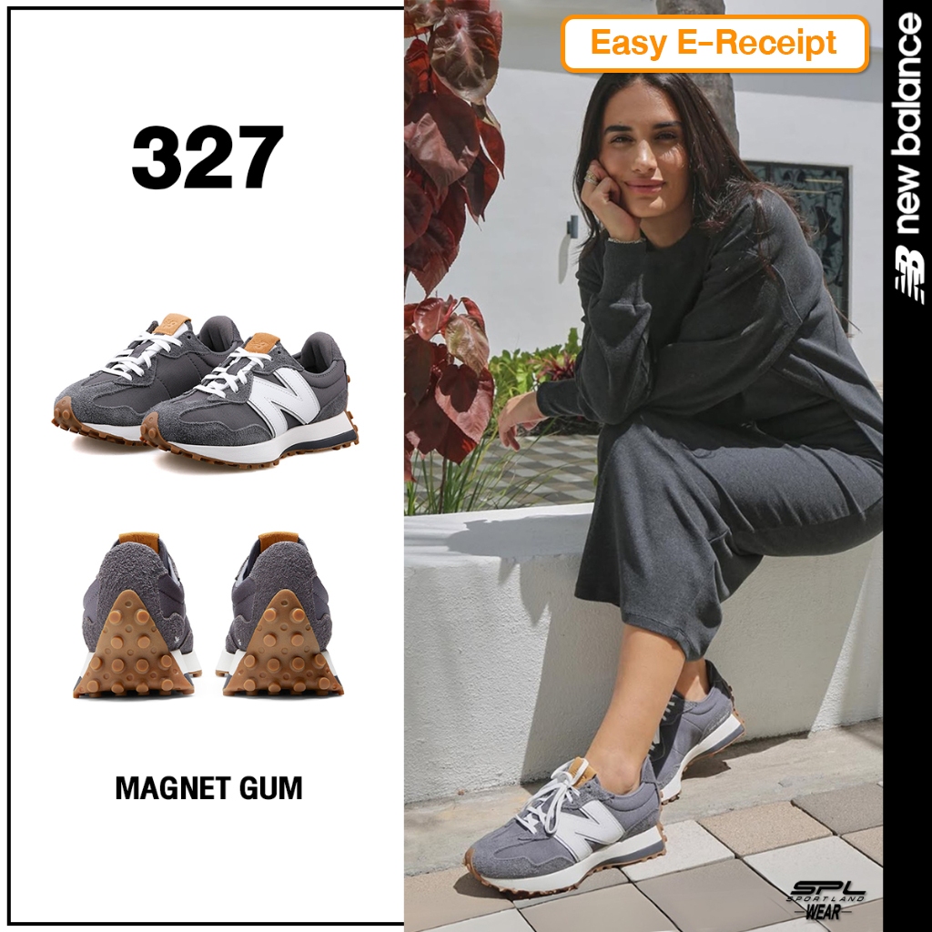 New Balance Collection รองเท้าผ้าใบ สำหรับผู้หญิง W 327 LFSTY WS327KB / WS327LA / WS327LB / WS327CG 
