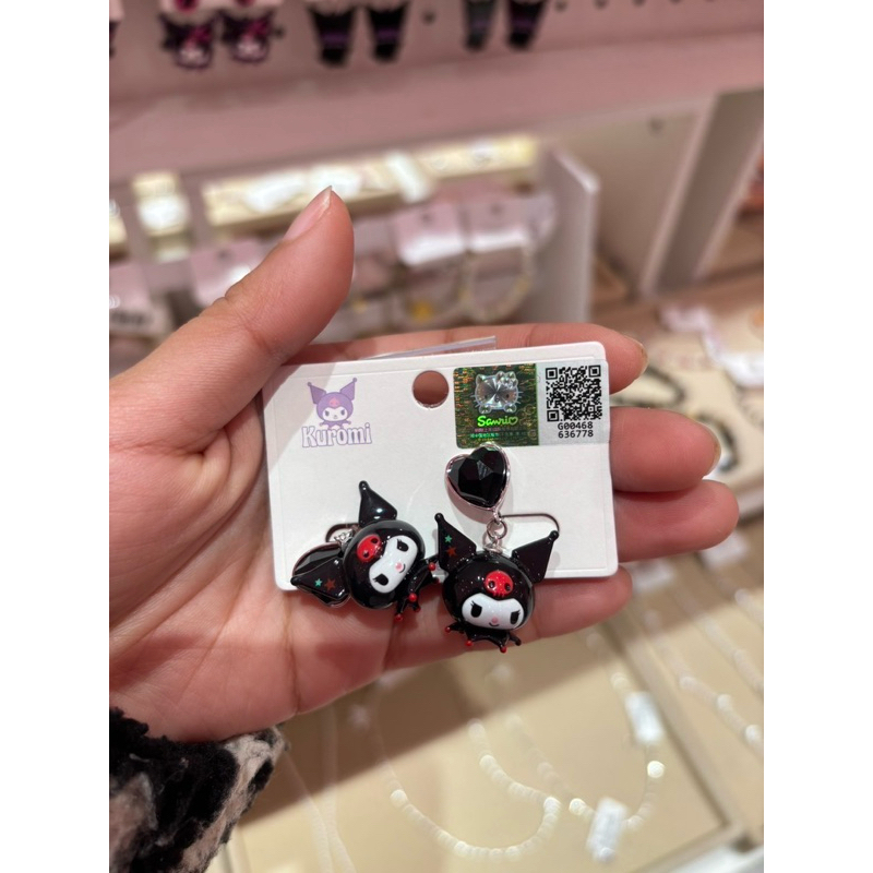 ต่างหู kuromi ลิขสิทธิ์แท้