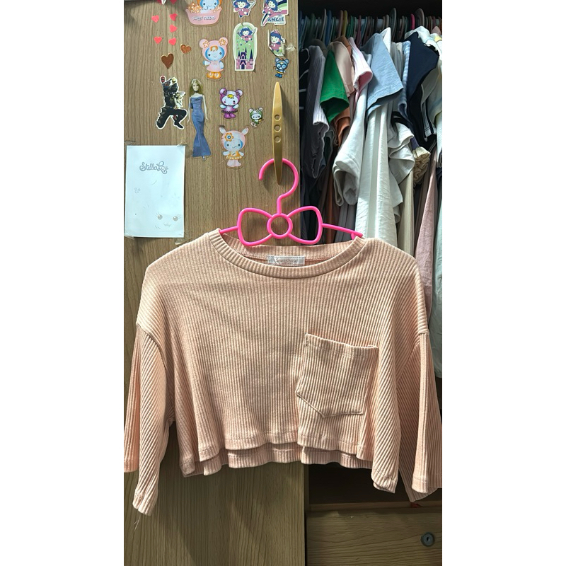 เสื้อครอบสีโอรส ป้าย siwashop