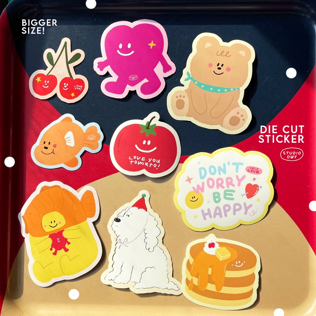 STUDIO.OWY : Sticker สติกเกอร์ขายแยกชิ้น