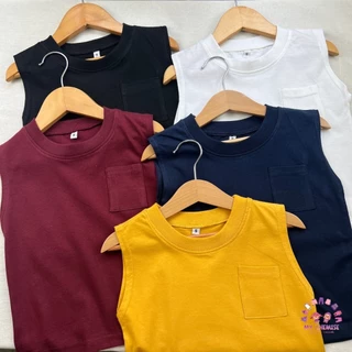 CHE เสื้อกล้าม เสื้อแขนกุดเด็ก S-XL (พร้อมส่งในไทย)