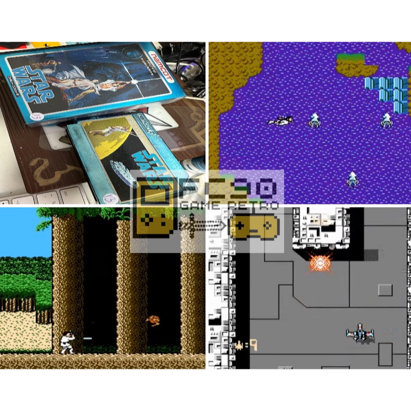 ตลับเกมสตาร์วอร์ส  Star Wars [FC] ตลับมือสอง สำหรับนักสะสมเกมเก่ายุค90 ฟามิคอม FAMICOM 8bit Namco