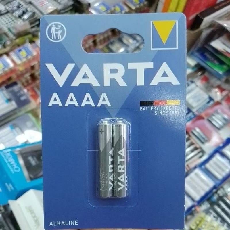 ถ่าน Varta AAAA (E96) อัลคาไลน์ 1.5V แพค2ก้อน ของใหม่ ของแท้