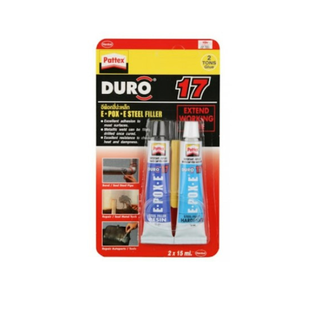 อีพ็อกซีปะเหล็ก Pattex DURO 17