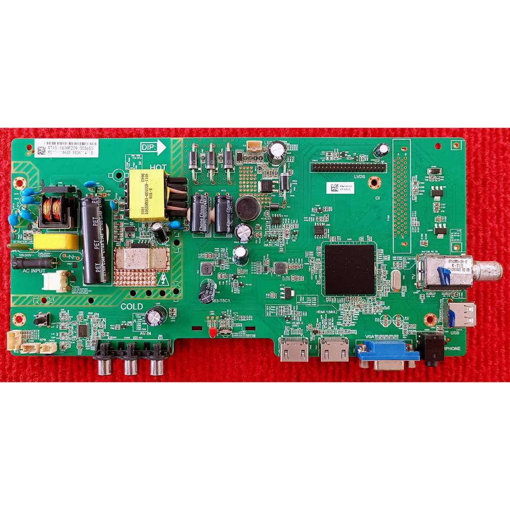 เมนบอร์ดทีวี  PHILIPS 32PHT4002S/67 พาสบอร์ด MSD3463-T5C1