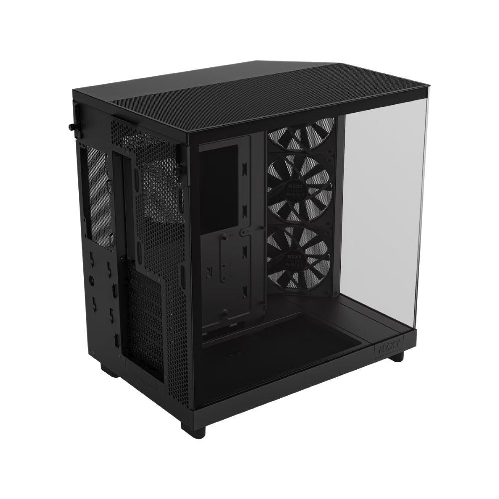 CASE NZXT H6 FLOW BLACK : CC-H61FB-01
