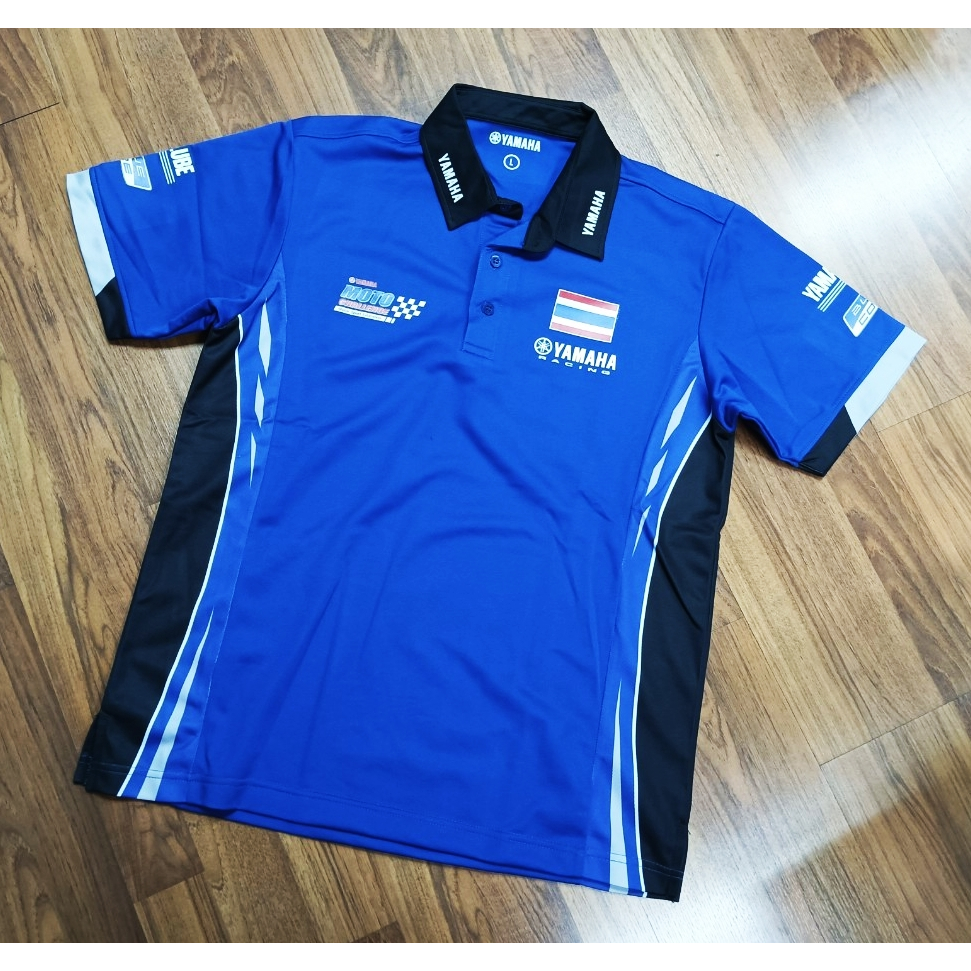 ของแท้ มือ1 เสื้อโปโล NWOT Genuine MOTOR SPORT POLO YAMAHA RACING ยามาฮ่า เรซซิ่ง ของใหม่ ของแท้ศูนย