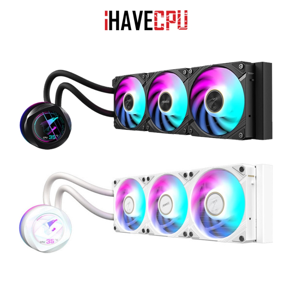 iHAVECPU LIQUID COOLER (ชุดน้ำปิด) GIGABYTE AORUS WATERFORCE X II 360