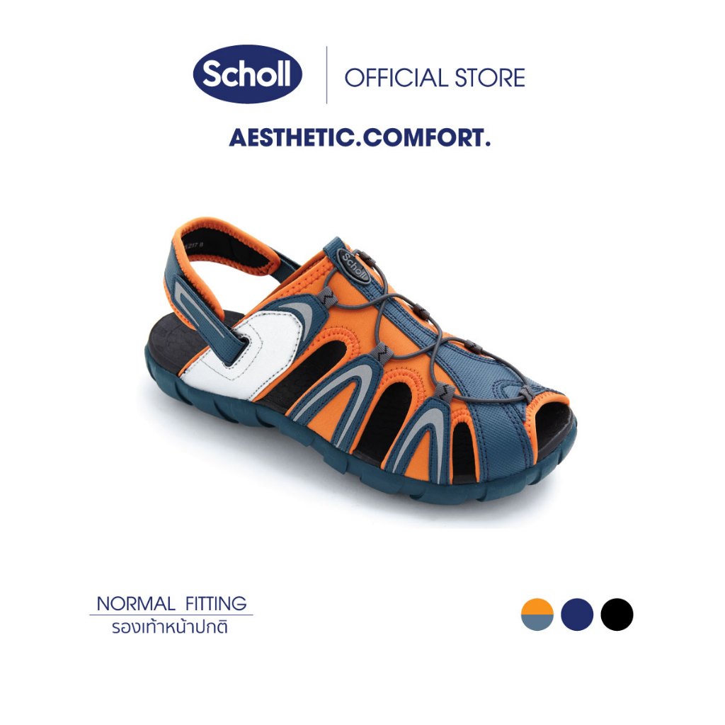 Scholl รองเท้ารัดส้นสกอลล์-มาริโอ้ Mario เทคโนโลยีComfort Sandals เบา ทนทาน