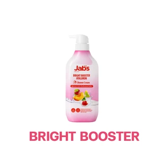 Jabs แจ๊บส์ ครีมอาบน้ำ สูตร ไบรท์บูสเตอร์ (เพื่อผิวกระจ่างใส) 400 มล. x1