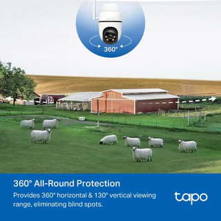 ⚡️กล้องวงจรปิดใส่ซิม 4G⚡️TP-LINK (Tapo C501GW) Outdoor Pan/Tilt 4G LTE Camera กล้องใส่ซิม 1080P Full HD มี AIตรวจจับ