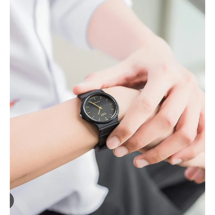 casio นาฬิกาคาสิโอ MQ24 รุ่น MQ-24 /SMILEYTIME ของแท้ ประกันศูนย์cmg/c-thong