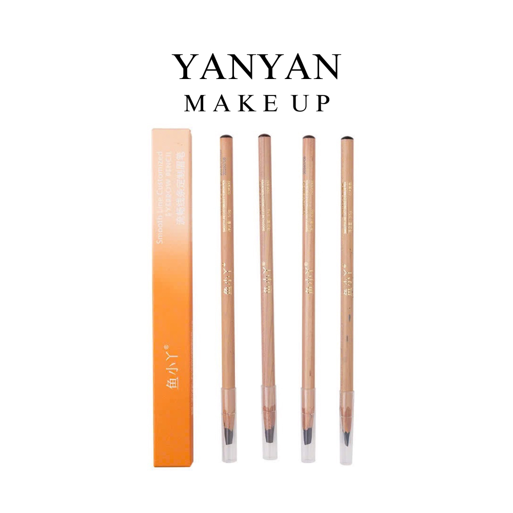 [พร้อมส่ง] YuXiaoYa Eyebrow Pencil ดินสอเขียนคิ้ว สีชัด เขียนง่าย ติดทนนาน กันน้ำได้ ราคา ถูกที่สุด ดีลบีเคเค