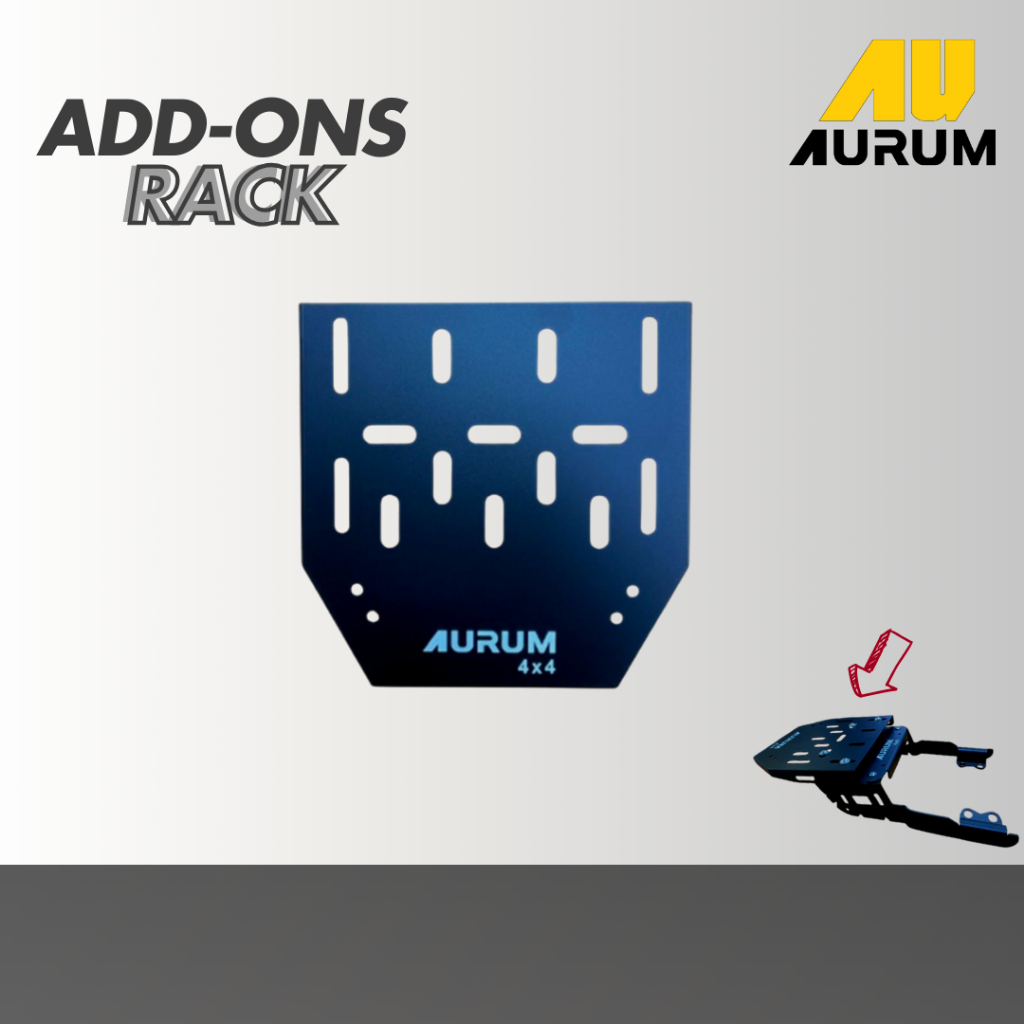 ตัวเสริมตะเเกรงท้ายรถมอเตอร์ไซค์ Wave110i Rackท้ายทรงสปอร์ท สำหรับ Greb , Lineman เเละกล่องใส่อาหาร