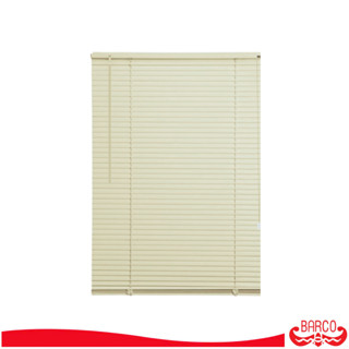 BARCO มู่ลี่ PVC ขนาด 1 นิ้ว สีครีม