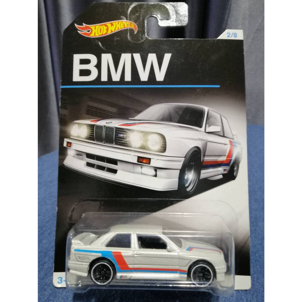 โมเดลรถ HOT WHEELS '92 BMW M3 WHITE EXCLUSIVE BMW SERIES NEW ของใหม่ยังไม่แกะแพ็ค