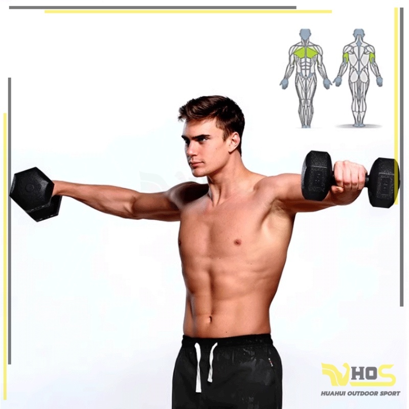 สูงทนทานสุดและสวยงาม Dumbbells ดําเบล ดัมเบลออกกำลังกาย ใช้งานได้ยาวนานยิ่งขึ้น - รูปที่ 6