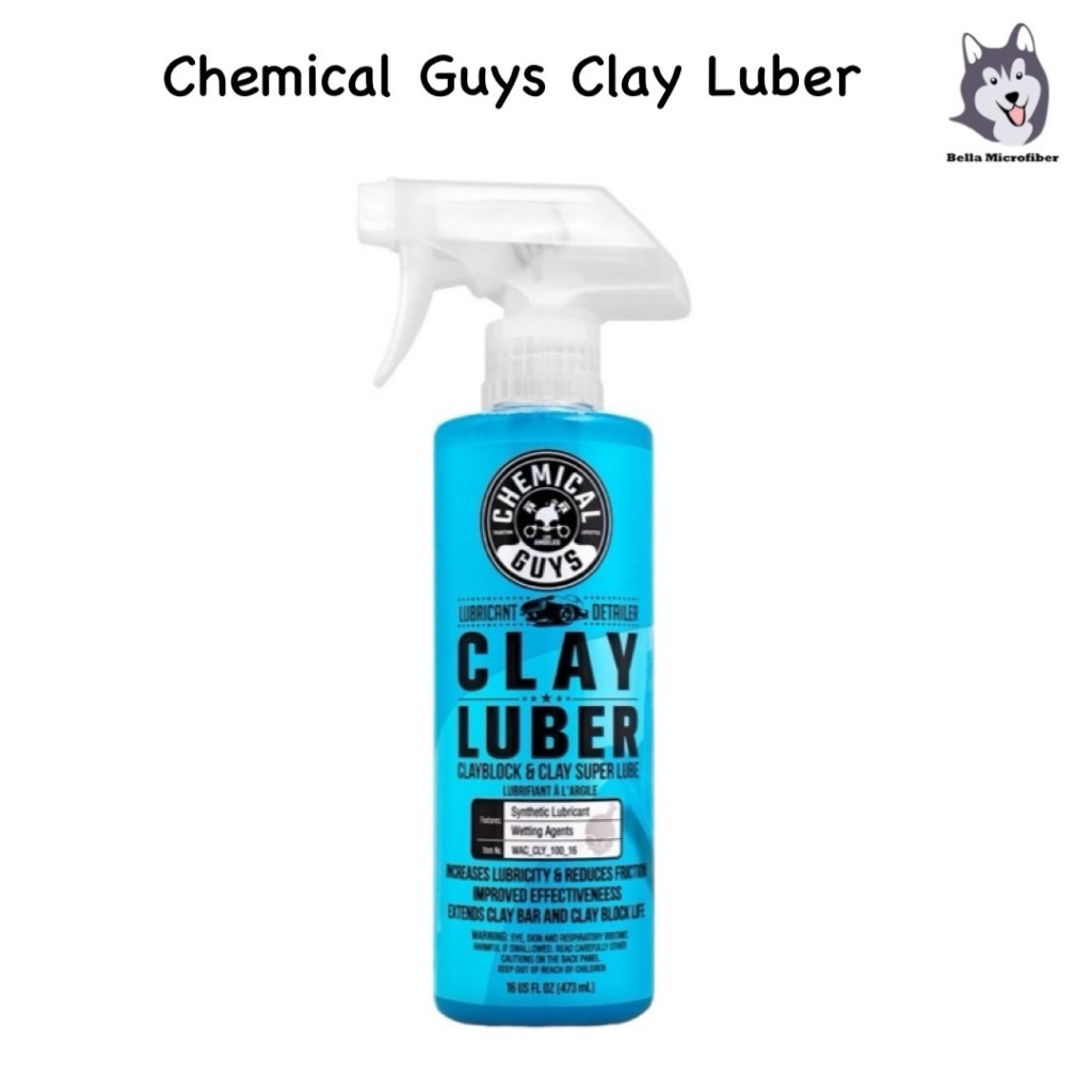 Chemical Guys Clay Luber น้ำยาลูบดินน้ำมันขวดจริง 16 oz