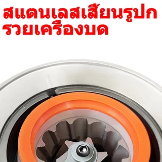 LAHOME Conical Burr Coffee Grinder 38 Setting Grinding Adjustable White เครื่องบดเมล็ดกาแฟเสี้ยน เครื่องบดกาแฟอัตโนมัติ