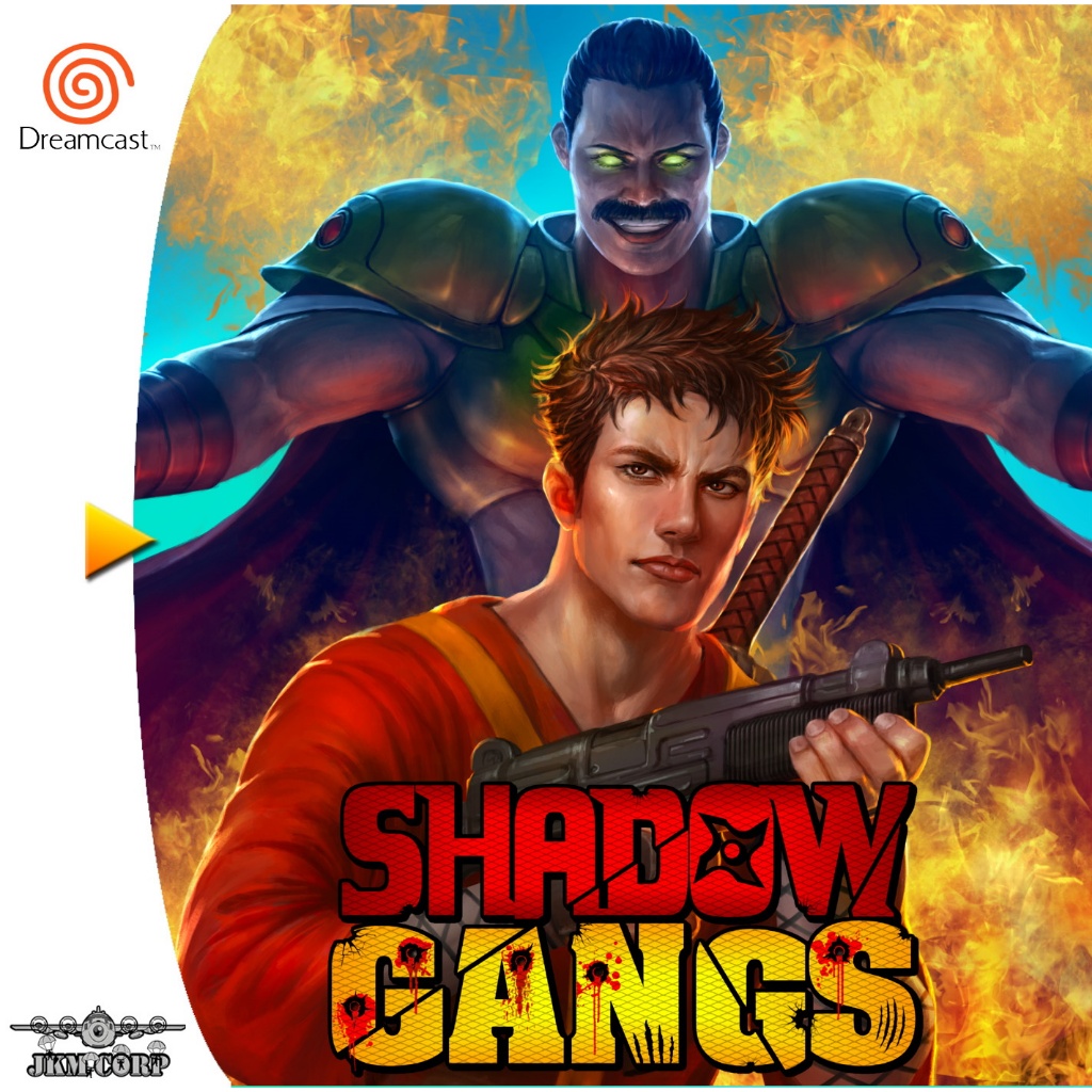 DreamCast - SHADOW GANGS - / เกมใหม่ แนว 2D ด้านข้าง ไม่เคยมีวางจำหน่ายตามปกติ