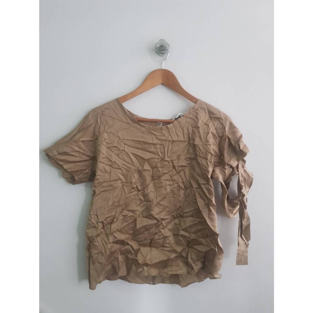 BRB-27เสื้อคอตตอตแต่งแขนข้างนึง Sweet & Cool 40/23