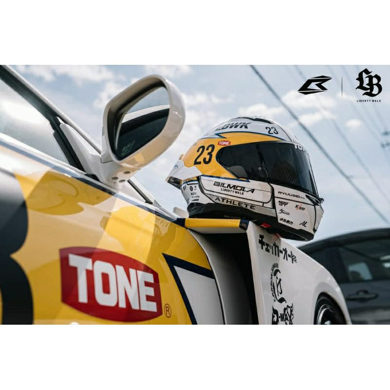(ทักแชทลด50%) พร้อมส่ง หมวกกันน็อค‼️BILMOLA X LIBERTY WALK 🇯🇵 helmet บิลโมล่า