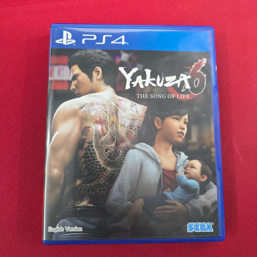แผ่นเกม PS4 มือสอง Yakuza 6 The song of life