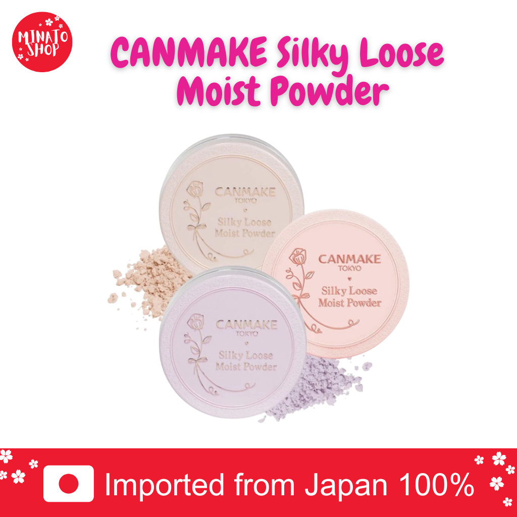 [แท้🇯🇵/ส่งด่วน⚡] CANMAKE Silky Loose Moist Powder แป้งฝุ่นCanmake เนื้อละเอียดเนียนนุ่ม รุ่นใหม่ล่าสุด สุดฮิตจากญี่ปุ่น