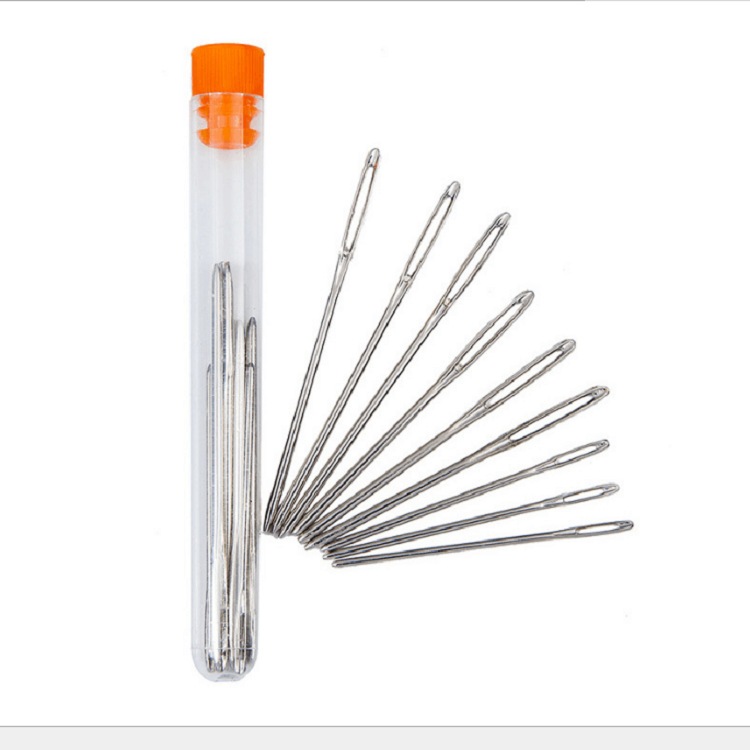 ชุดเข็มปัก เข็มสอยโลหะ 3ขนาดๆละ3ชิ้น สำหรับงานปักเเผ่นเฟรม ครอสตืส งานสอยเชื่อกร่ม ไหมพรม อื่นๆ