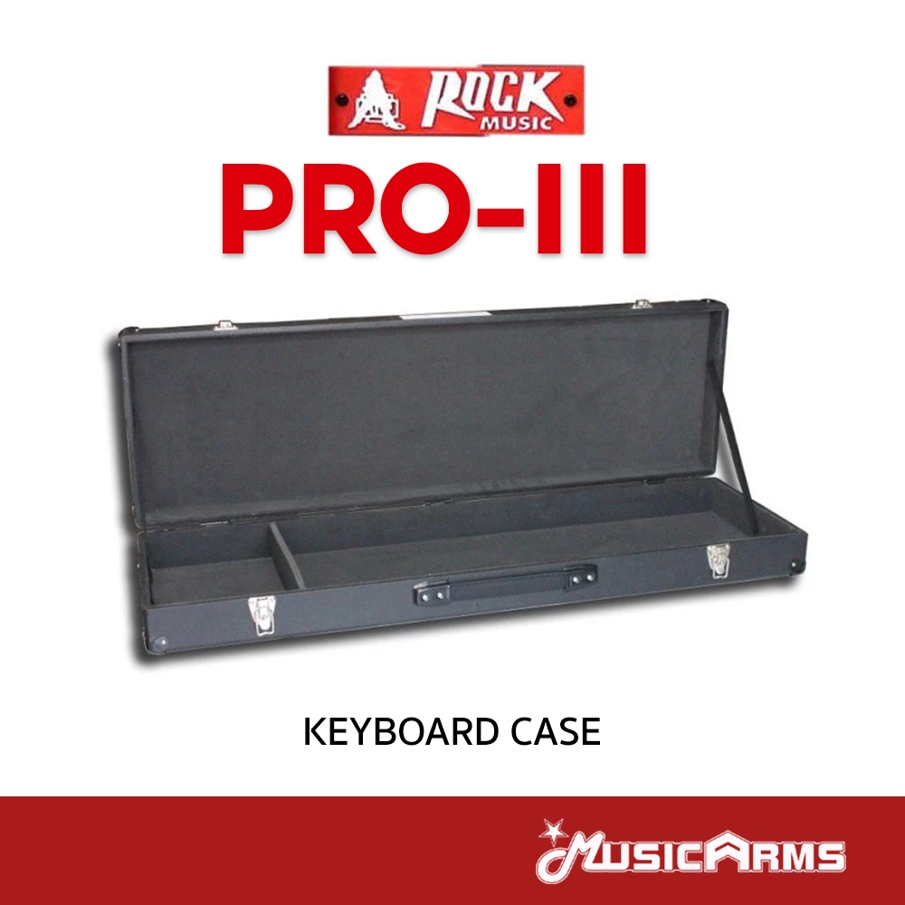 Rock PRO-III Keyboard Case 61 Key กล่องใส่คีย์บอร์ด 61 คีย์ Music Arms