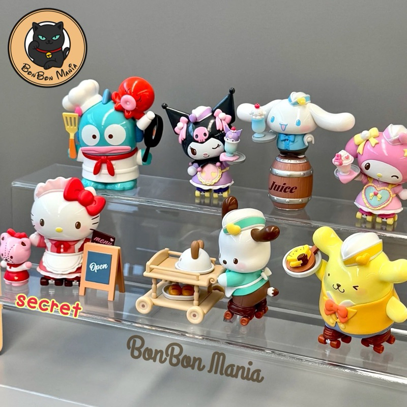 [แบบแยก-เลือกตัวได้]TOPTOY Sanrio Characters Roller Skating Restaurant series blind box set