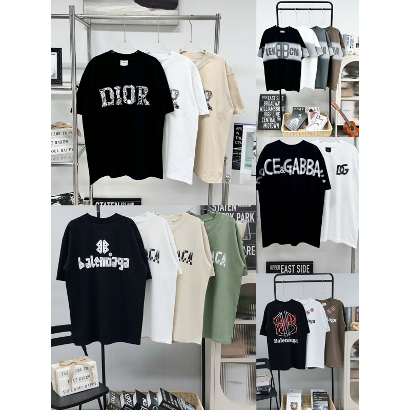 •เสื้อยืด Oversize สกรีนลายหน้า-หลัง