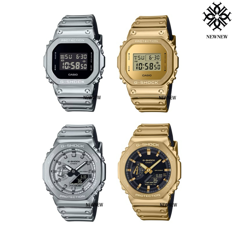 CASIO G-SHOCK นาฬิกาข้อมือ GM-2100YM-8A GM-2100YMG-9A GM-5600YM-8 GM-5600YMG-9 ขอบแท้ประกันศูนย์ 1ปี