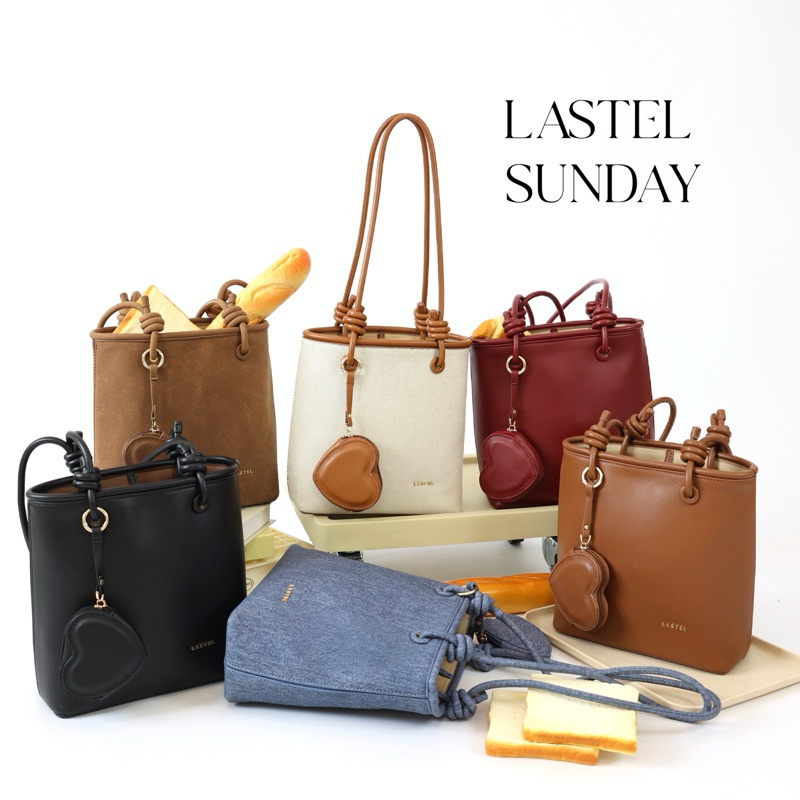 ขายดี LASTEL กระเป๋าสะพายทรงถังรุ่นSUNDAY ใส่ipadได้ Design by Lastel