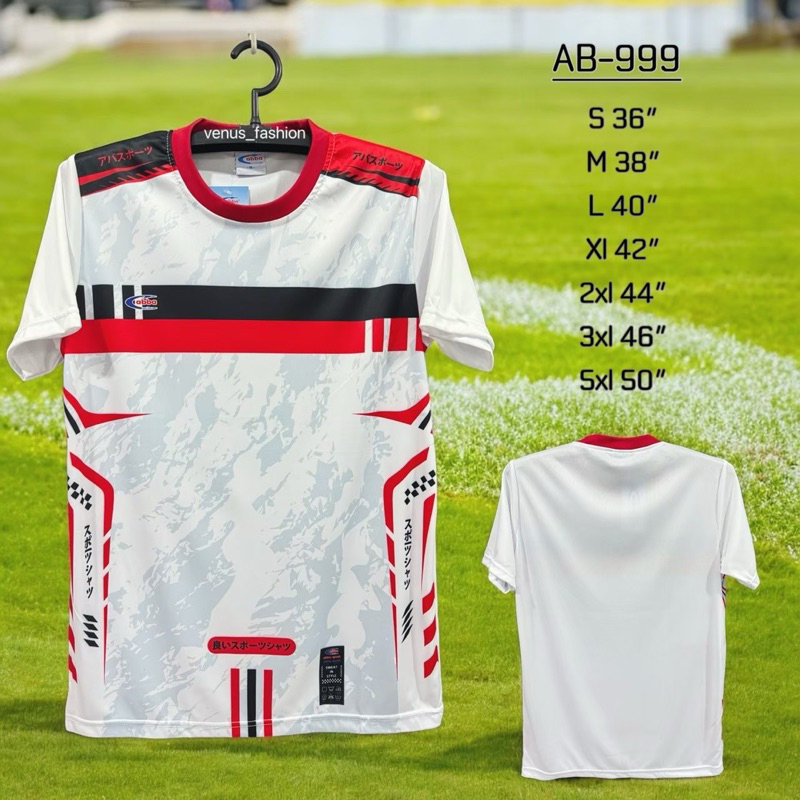 AB-999เสื้อกีฬาพิมพ์ลายราคาถูกเสื้อทีม เสื้อฟุตบอลใส่สบาย