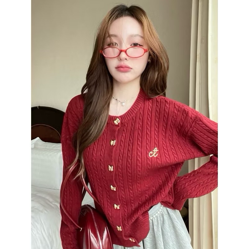 ส่งต่อ cardigan cintage 🍎🍉🍄