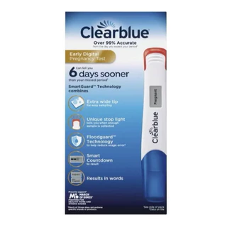 ของแท้Clearblue Digital Pregnancy Test with Smart Countdown, 5 countตรวจครรภ์แบบดิจิตอล