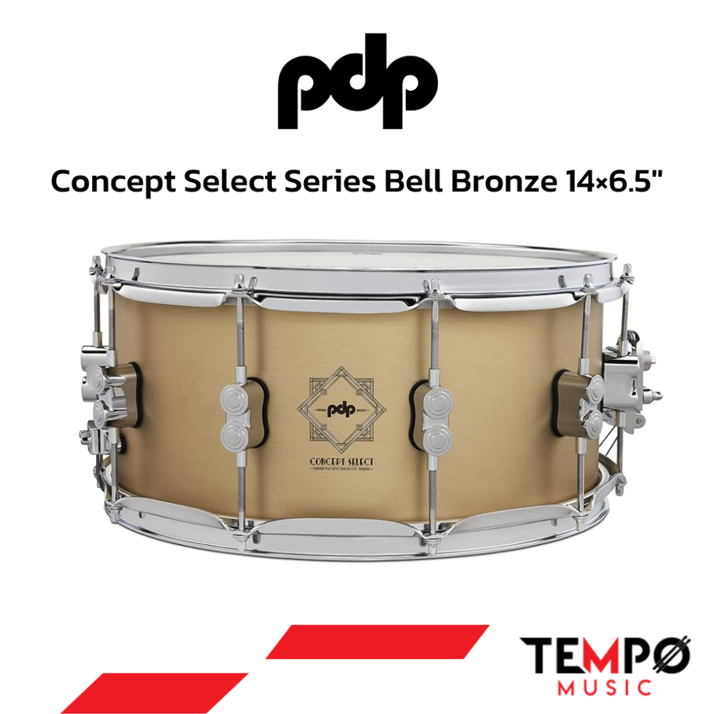 สแนร์ PDP by DW รุ่น Concept Select Snare Bell Bronze 14x6.5"