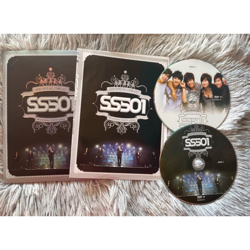 DVD SS501 2010 SPECIAL CONCERT IN SAITAMA SUPER ARENA JAPAN 2 DVD