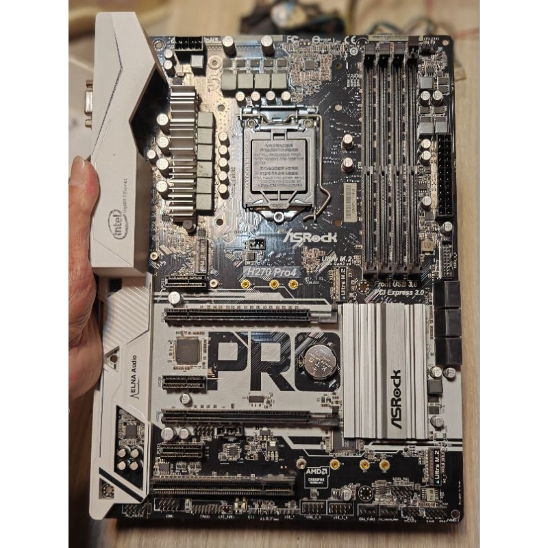 เมนบอร์ด Asrock H270 Pro4 ครบกล่อง