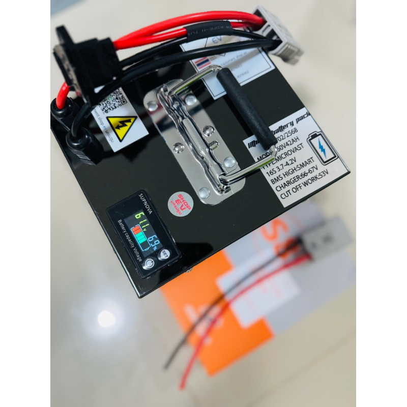 เเบตลิเธียมNMC60v32ah(16S)(ประกัน1ปีเต็ม)ปล่อยกระเเสต่อเนื่อง5cพีก8cพร้อมที่ชาร์จเร็ว8พร้อมส่ง2-3วันสิาค้าใหม่มือ1