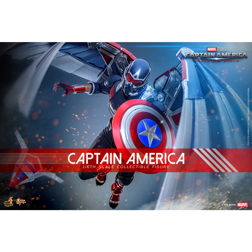 HOT TOYS MMS 779 Captain America: Brave New World - Captain America