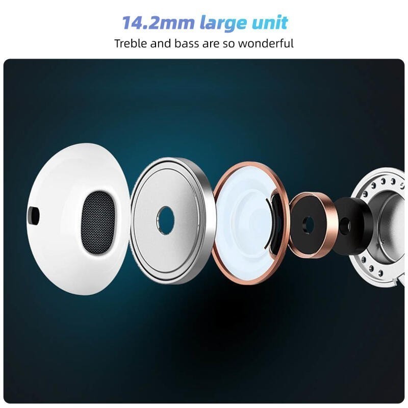 Magic หูฟัง Type-C เสียงดี สามารถใช้ได้กับ ซัมซุง USB- Type C Android ซุง โน๊ต8,9,10 S8 ,S8พลัส S9,S9