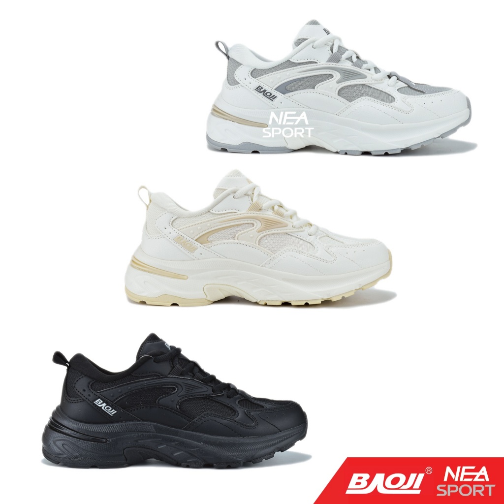 Baoji 1110 Comfort Walk รองเท้าผ้าใบ ผู้หญิง บาโอจิ แท้